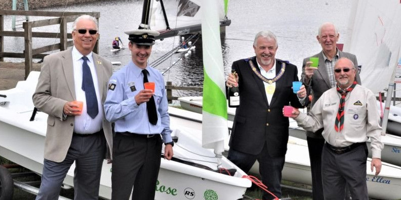 White Rose boat launched as tribute to Freemasons